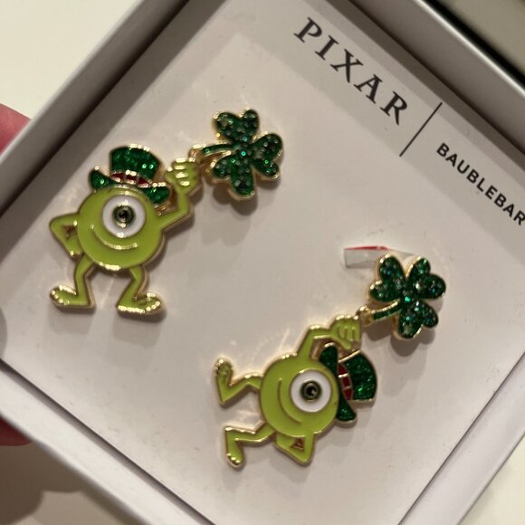 Disney Pixar BaubleBar Monsters Inc Earrings for Pierced Ears‎ (new) (w/x) - Picture 3 of 9